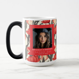 Unique Tulip Flower Gift For Her Grad Color Morph Mug