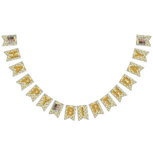 Unique Tulip Themed 50Th Birthday Bunting Flags