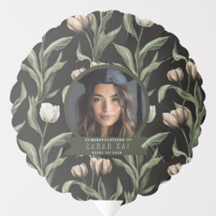 Unique Tulip Wildflower Graduation Balloon