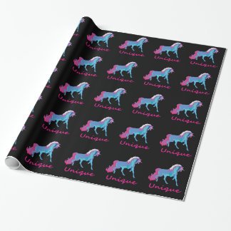 Unique Unicorn Wrapping Paper
