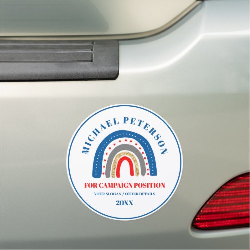 Unique USA Political Election Campaign Car Magnet