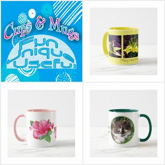 Unique, Useful and Fun Cup Collection