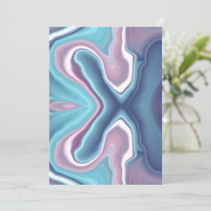Unique Valentine Abstract Colorful And Vivid Card