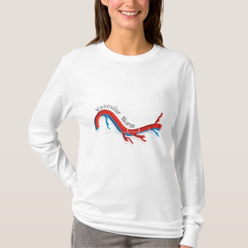 Unique Vascular Nurse Gifts T_Shirt