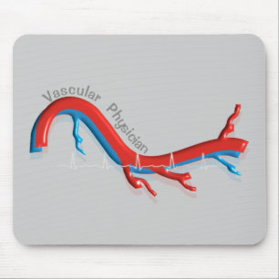 Unique Vascular Physician Gifts Mouse Pad