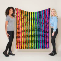 Rainbow polka dot discount blanket