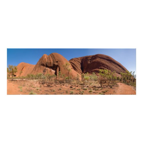 Unique view of Uluru Ayers Rock Outback Australia Photo Print