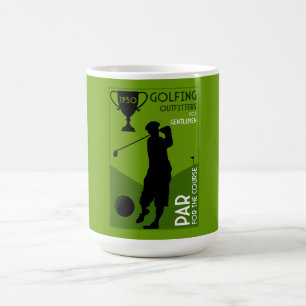 Unique Vintage Golf Gift Coffee Mug