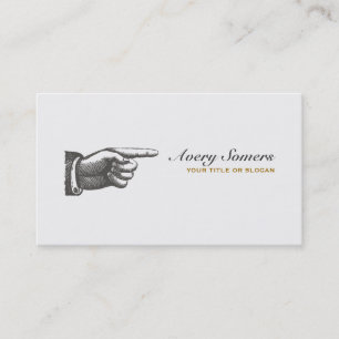 Unique Vintage Steampunk Style Business Business Card