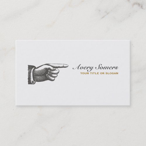 Unique Vintage Steampunk Style Business Business Cards