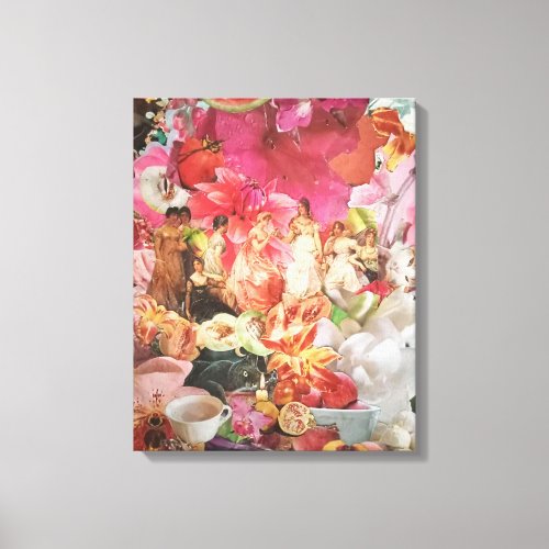 Unique Wall Art Decor Collage Print On Canvas