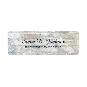 Unique Wall Modern Elegant Script Handwriting Label