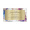 Unique Watercolor Sparkly Gold Foil Beauty Salon