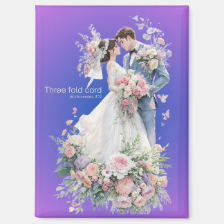 Unique Wedding Gift Magnet