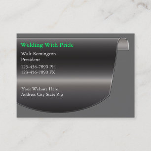Unique Welding Business Cards