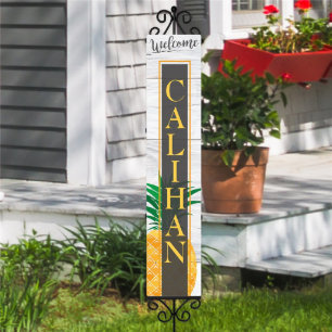 Unique White Pineapple PVC Garden Stake