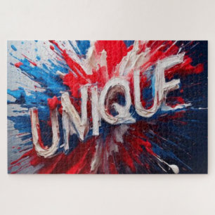 UNIQUE Word Art Puzzle