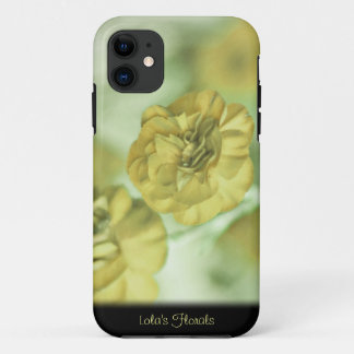 Unique Yellow Flowers Personalized iPhone 5 Case