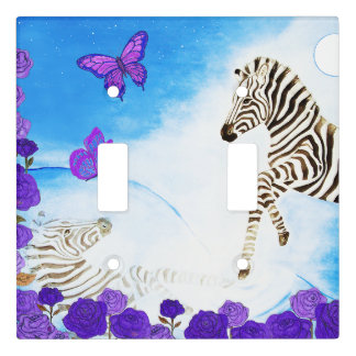 Unique Zebra Light Switch Cover