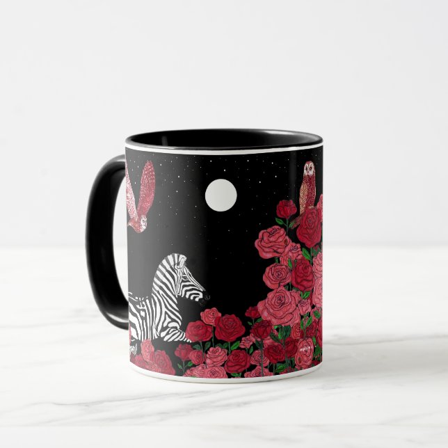 Unique Zebra Mug (Front Left)