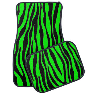 Unique Zebra Print Design Car Mat