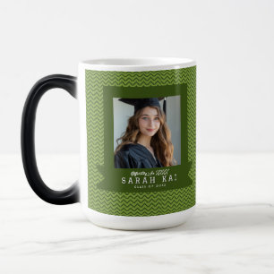 Unique Zigzag Print Boys Graduation Gift Color Morph Mug