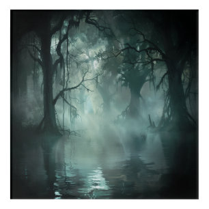 Uniquely Awesome Swamp Acrylic Print