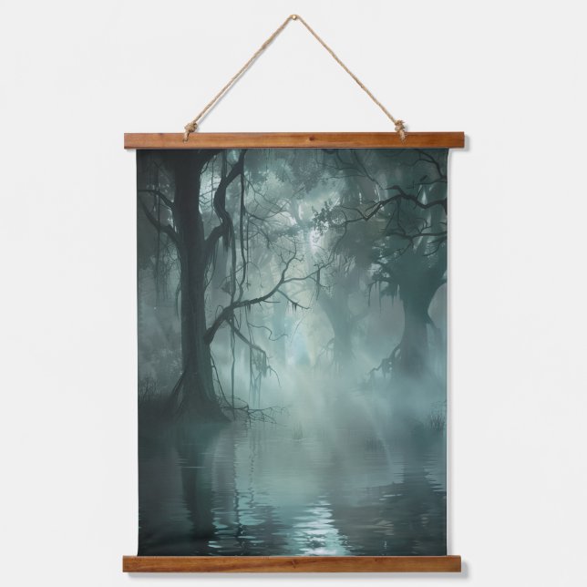 Uniquely Awesome Swamp Hanging Tapestry (Front)