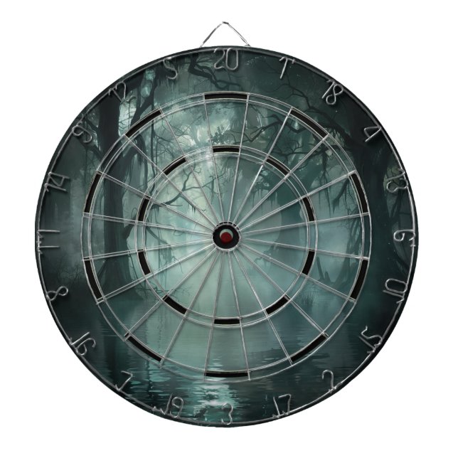 Uniquely Awesome Swamp Regulation Dart Board (Front)