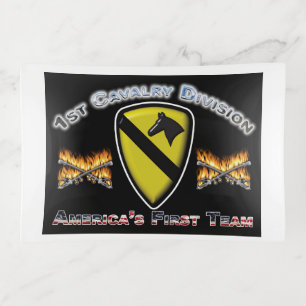 Uniquely Designed 1st Cavalry Division Gift Trinket Tray
