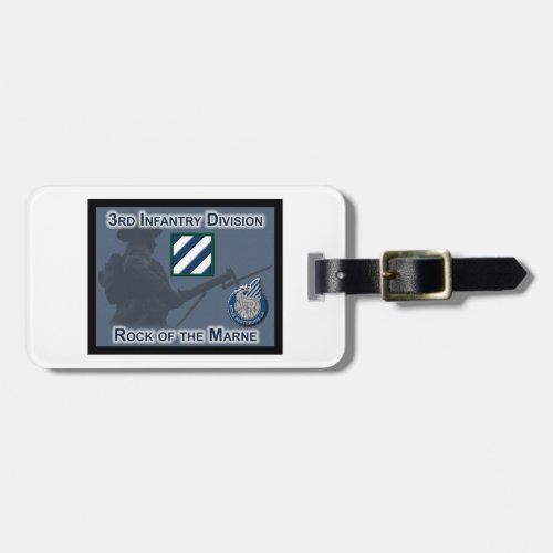 Uniquely Designed 3rd Infantry Division Gift Luggage Tag