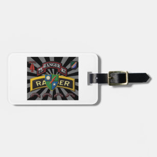 Uniquely Designed 75th Ranger Regiment Gift Luggage Tag
