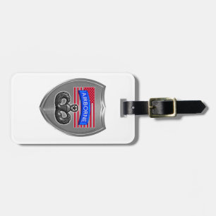 Uniquely Designed Airborne Paratrooper Luggage Tag