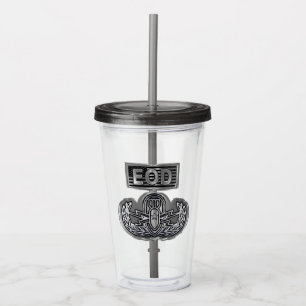Uniquely Designed Commemorative EOD Acrylic Tumbler
