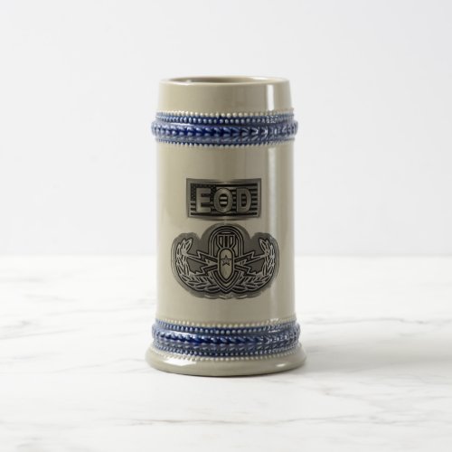 Uniquely Designed Commemorative EOD Beer Stein