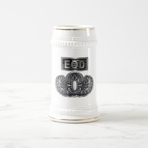 Uniquely Designed Commemorative EOD Beer Stein