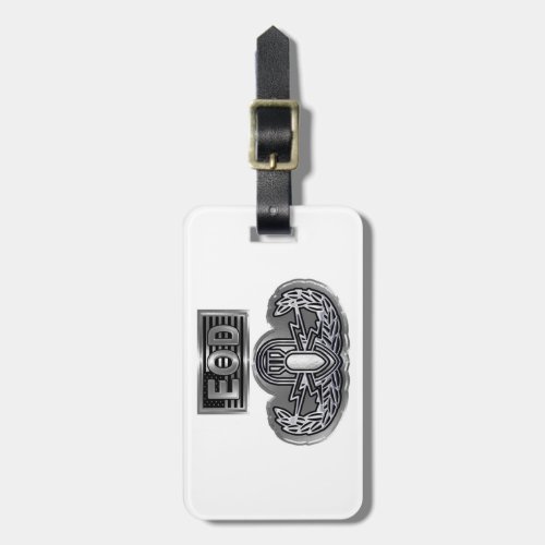 Uniquely Designed Commemorative EOD Luggage Tag