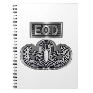 Uniquely Designed Commemorative EOD Notebook