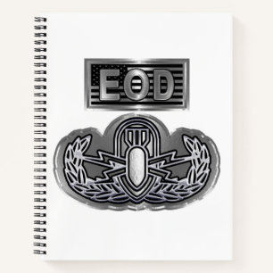 Uniquely Designed Commemorative EOD Notebook