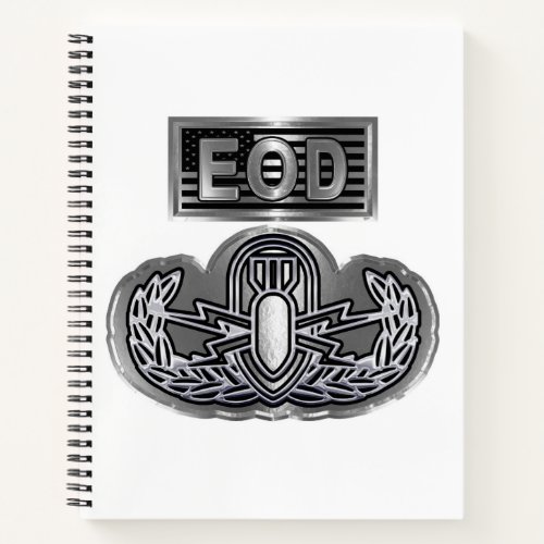 Uniquely Designed Commemorative EOD Notebook