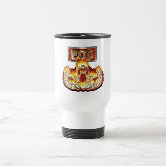 Uniquely Designed Commemorative EOD Travel Mug (Center)