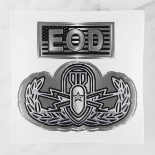 Uniquely Designed Commemorative EOD Trinket Tray