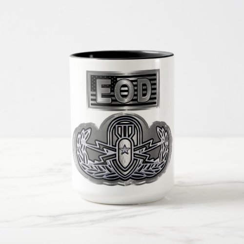 Uniquely Designed Commemorative Senior EOD Mug