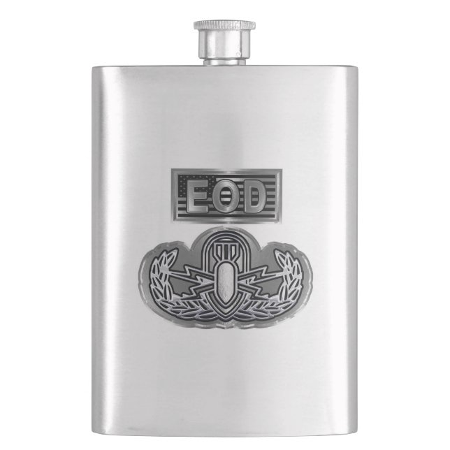 Uniquely Designed EOD Flask (Front)