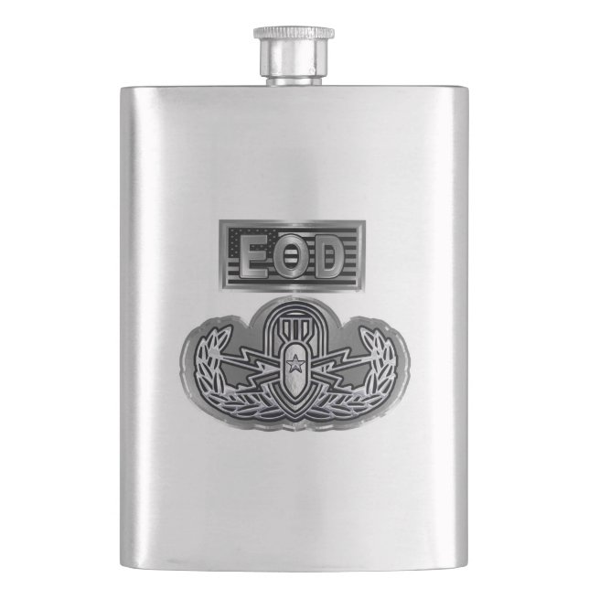 Uniquely Designed “Senior” EOD Flask (Front)