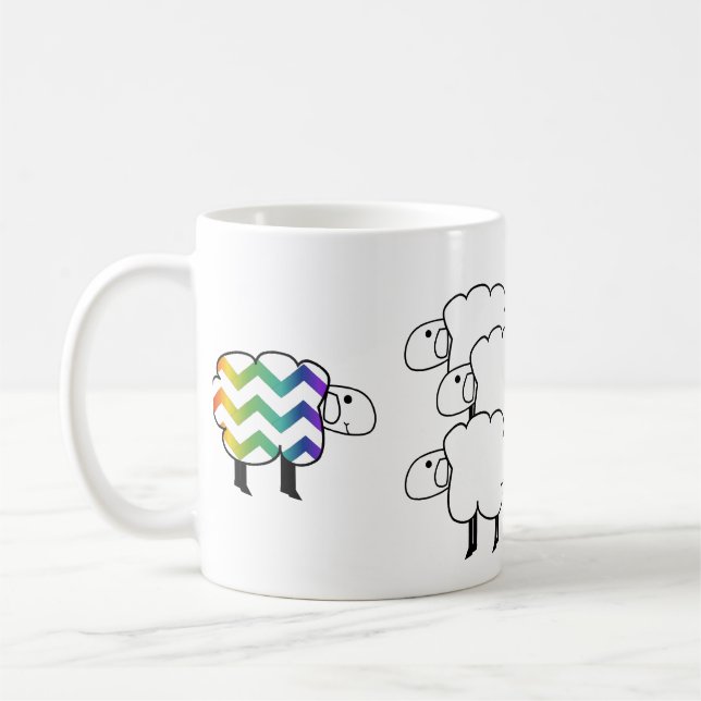 Uniquely Ewenique Mug (Left)