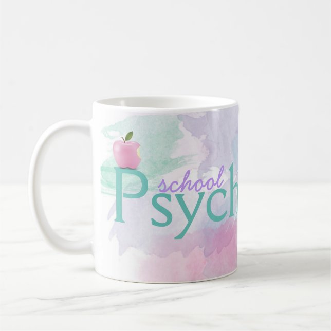 Uniquely Modern School Psychologist Coffee Mug (Left)