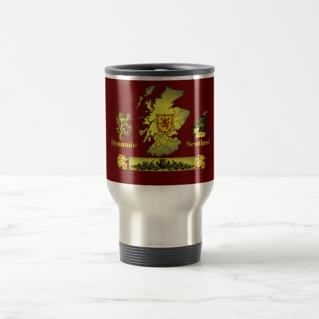Uniquely Scottish. Travel Mug (Center)
