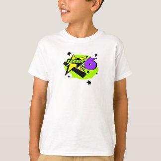 Unisex 6 Year Old Birthday Shirt