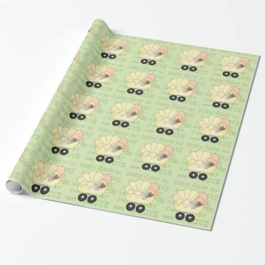Unisex Baby Shower wrapping paper | Zazzle.com
